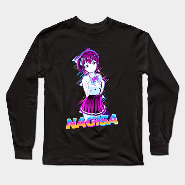 Nagisa Minase kanojo Mo kanojo Long Sleeve T-Shirt by ThomaneJohnson